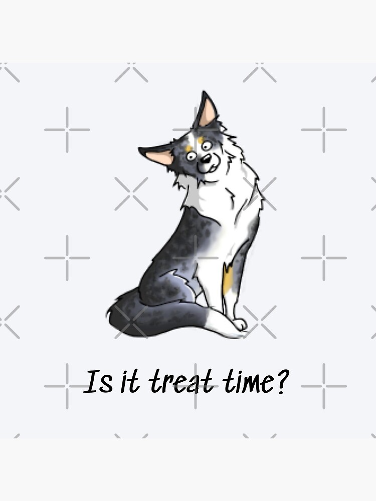 Thumbnail 4 of 4, Pillow, Blue Merle Boys Love Treats designed and sold by bluemerleminion.
