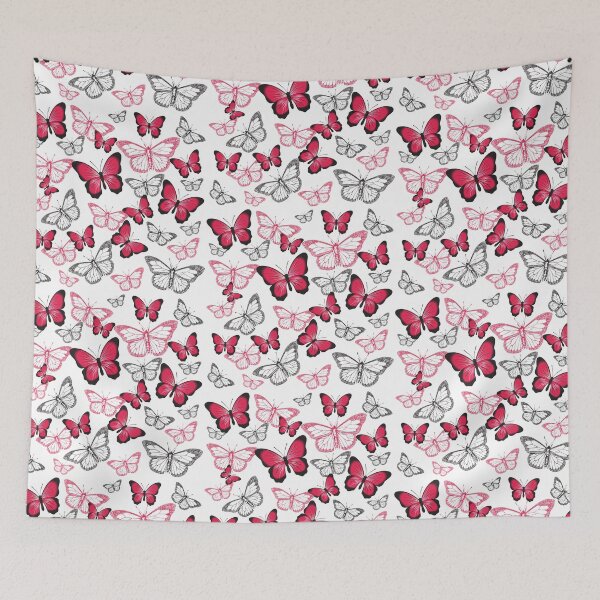 Item preview, Black, White and Red Butterflies designed and sold by RiadMannan.