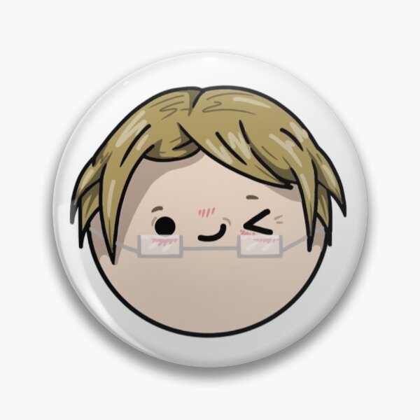 Item preview, Byakuya Togami emoji design ✌︎︎ designed and sold by CabbageCrafts.