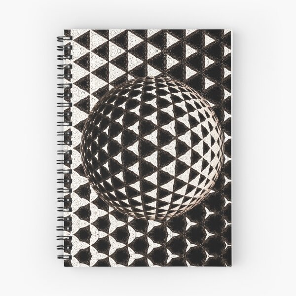 Item preview, Black And White Geometric 3D Sphere designed and sold by Pretty-Bird.