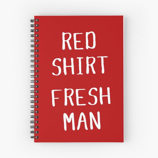 Artikelvorschau, Redshirt-Neuling-wesentliches T-Shirt entworfen und verkauft von kstrafen.