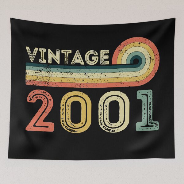 Item preview, Vintage 2001 22nd Birthday - Born in 2001 designed and sold by meedTee.