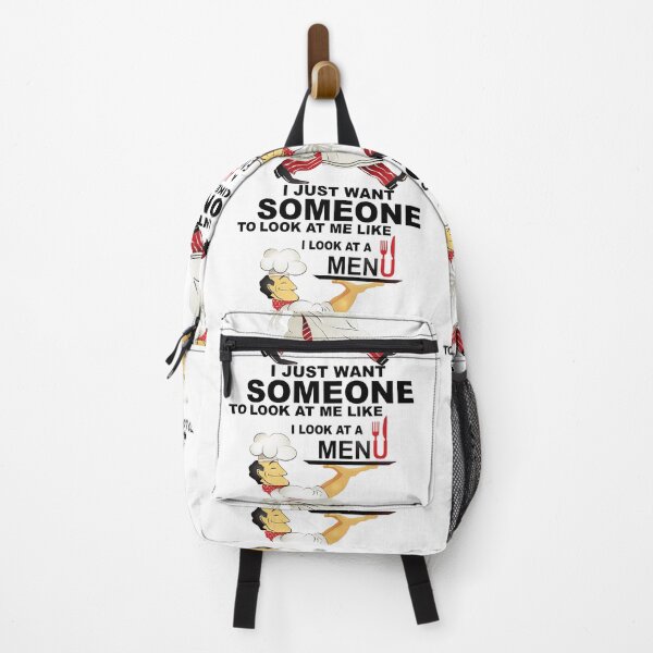Item preview, I just want someone to look at me like I look at a menu. designed and sold by AmazingArtMandi.