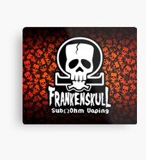 Frankenskull C Metal Print