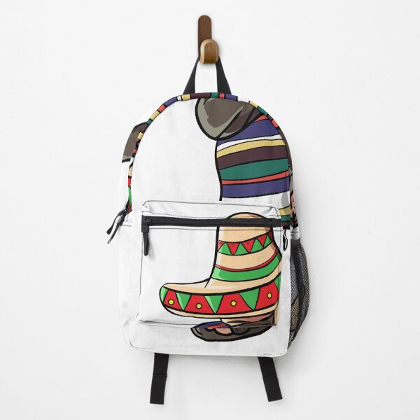 Item preview, Mexican With Poncho And Sombrero Dabbing  designed and sold by S Cube Design.