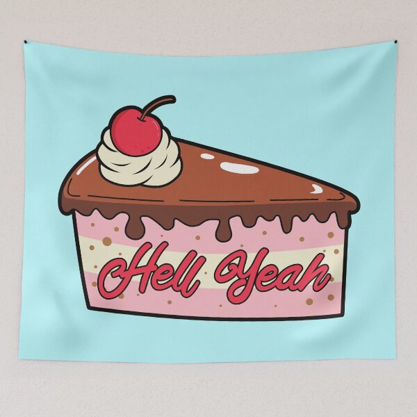 Item preview, Hell Yeah Cake designed and sold by keeleypost.
