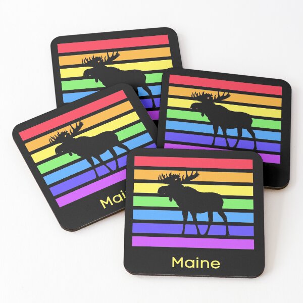 Item preview, Maine Pride - Moose designed and sold by Banjoseph.