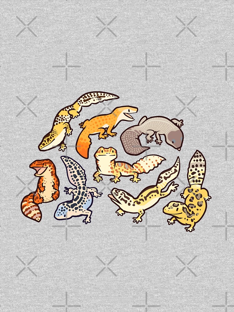 chub gecko babies by Colordrilos