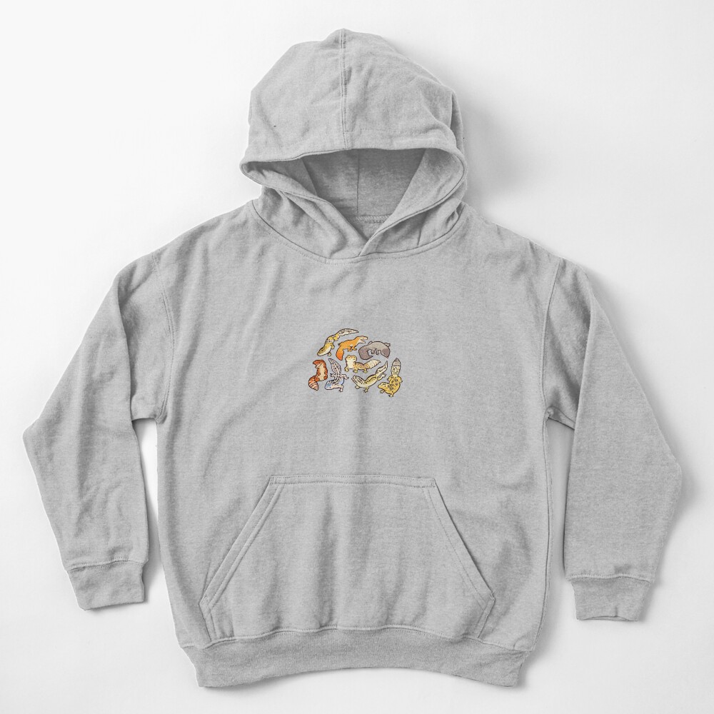 chub gecko babies Kids Pullover Hoodie