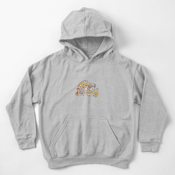 chub gecko babies Kids Pullover Hoodie