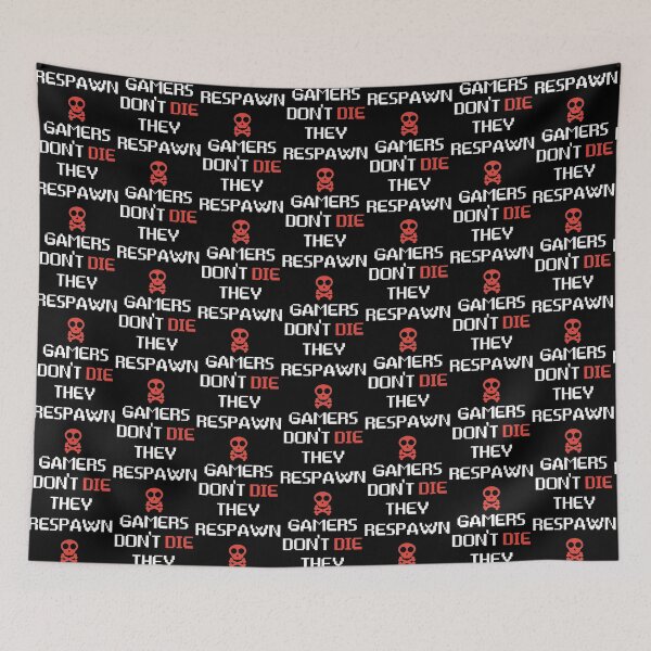 Item preview, Gamers Don't Die They Respaw| Perfect Gift designed and sold by jeaneei.