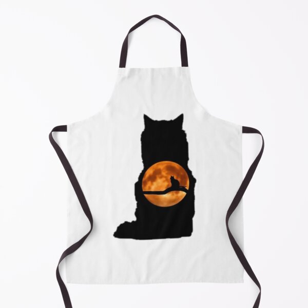 Item preview, Cat at night looking at the moon designed and sold by shop-course.