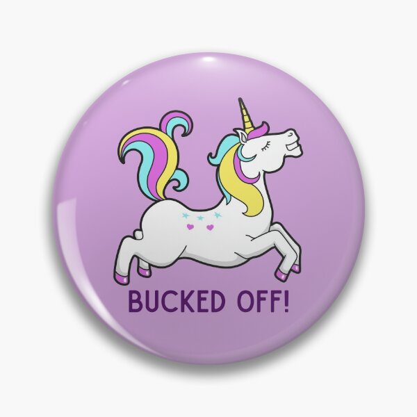 Item preview, Bucked Off! purple designed and sold by Iojofruits.