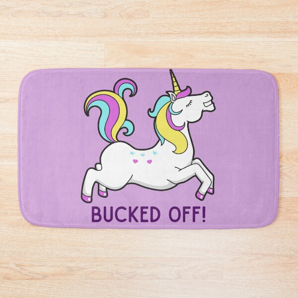 Item preview, Bucked Off! purple designed and sold by Iojofruits.