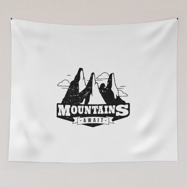 Item preview, Mountains Await designed and sold by Mriganka Gogoi.