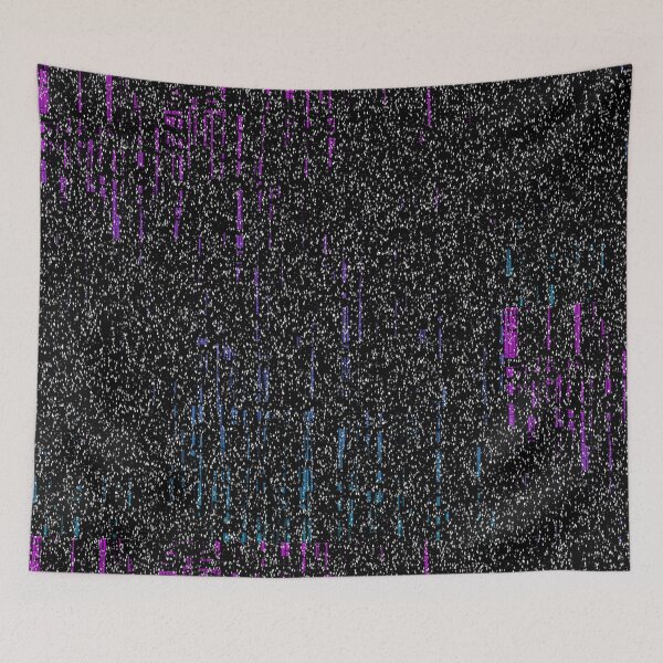 Item preview, rough punk abstract pattern designed and sold by frauenbrauen.
