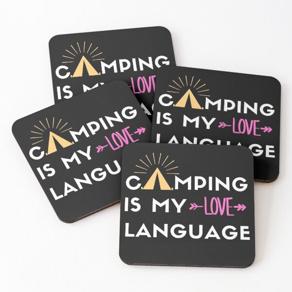 Item preview, Camping is My Love Language designed and sold by OliOuterBrands.