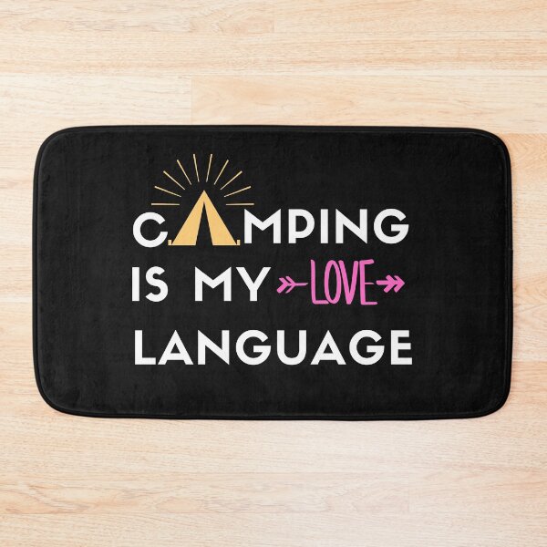 Item preview, Camping is My Love Language designed and sold by OliOuterBrands.