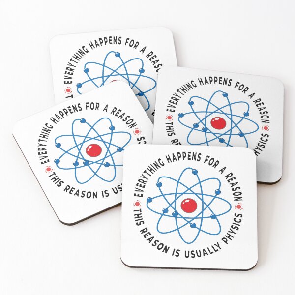 Item preview, Everything Happens for a Reason and this reason is Usually Physics designed and sold by Docartdesign.