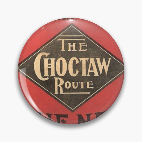 Item preview, The Choctaw Route Rail Vintage Signage designed and sold by theted4.