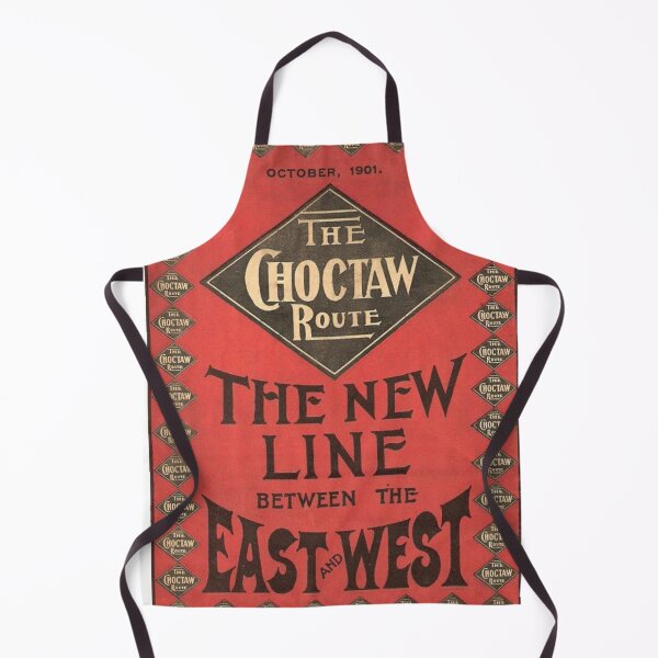 Item preview, The Choctaw Route Rail Vintage Signage designed and sold by theted4.