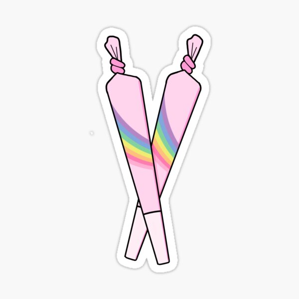 Rainbow Sticker — Kercia Jane Design