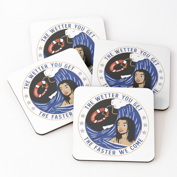 Item preview, COAST GUARD THE WETTER YOU GET THE FASTER WE COME designed and sold by Ivanc3.