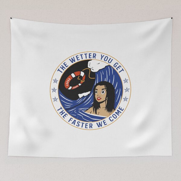 Item preview, COAST GUARD THE WETTER YOU GET THE FASTER WE COME designed and sold by Ivanc3.