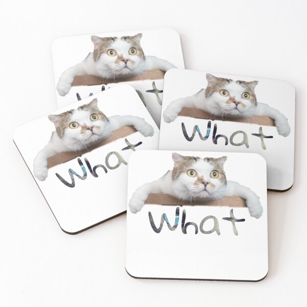 Item preview, surprised cat designed and sold by shop-course.