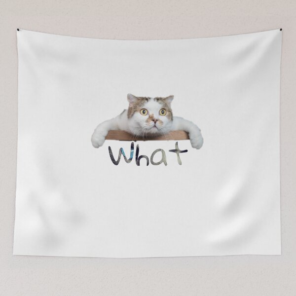 Item preview, surprised cat designed and sold by shop-course.