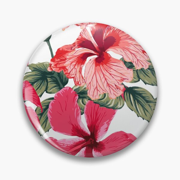 Item preview, pattern red hibiscus flower designed and sold by zaher97.