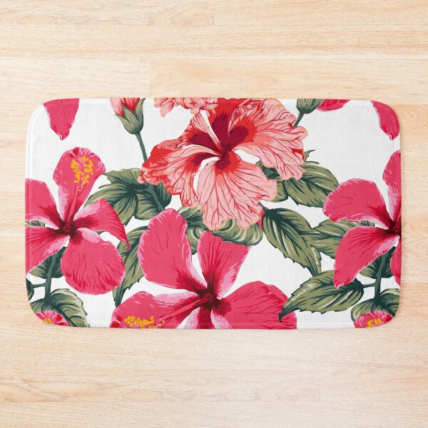 Item preview, pattern red hibiscus flower designed and sold by zaher97.