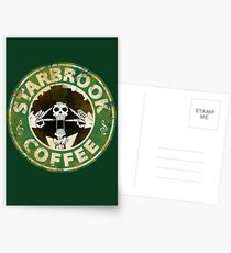 Starbrook Coffee Grunge Postcards