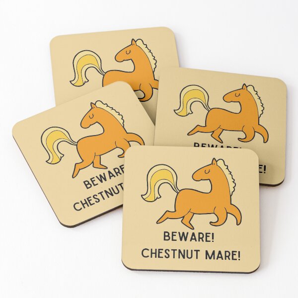Item preview, Beware! Chestnut Mare! designed and sold by Iojofruits.
