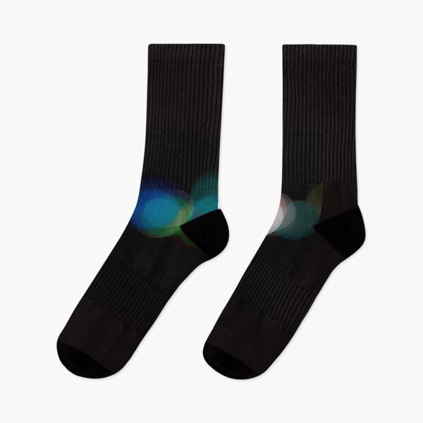 Item preview, out of focus colorful lights creating round overlapping design designed and sold by Stephen Orsillo.