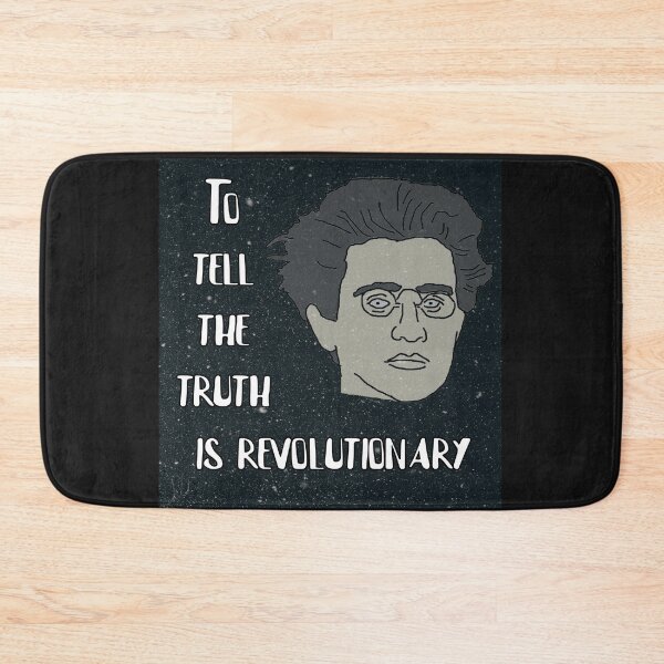 Item preview, Antonio Gramsci Quote: "To Tell The Truth" designed and sold by RevolutionInPaint.