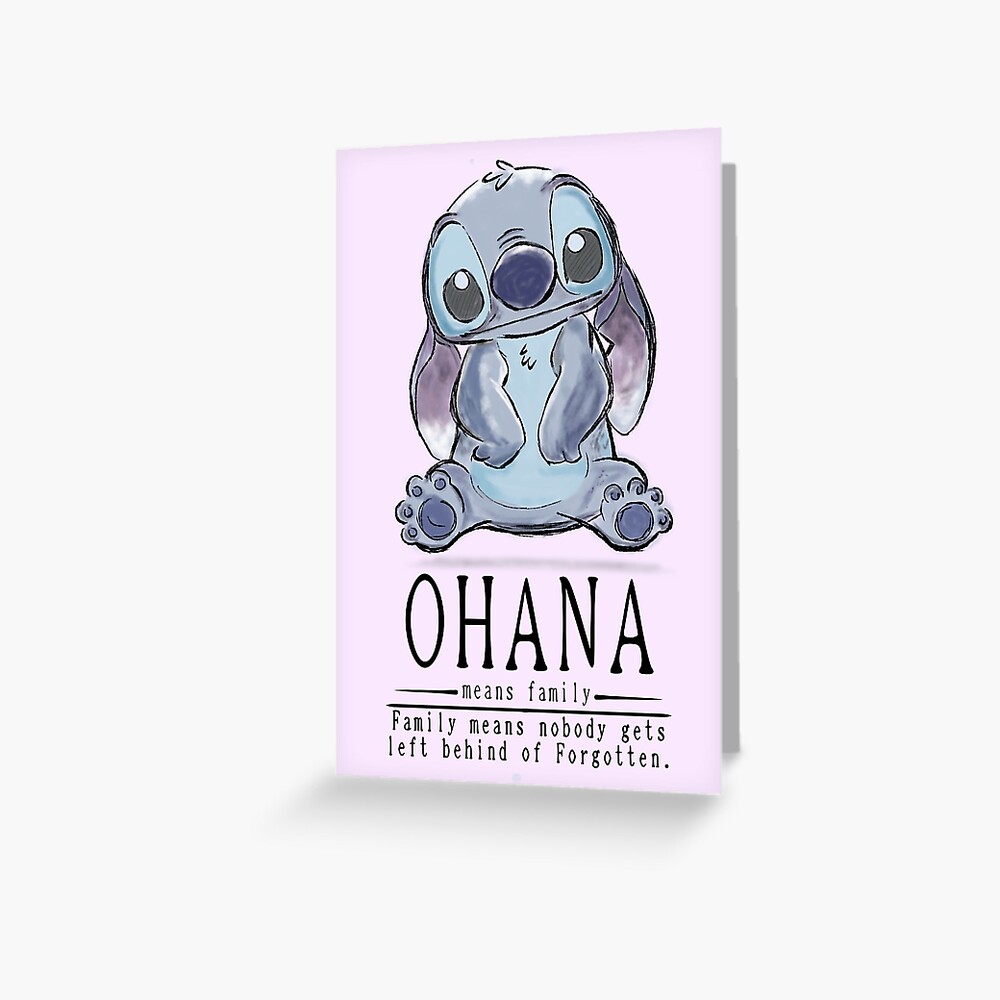 Ohana Means Family