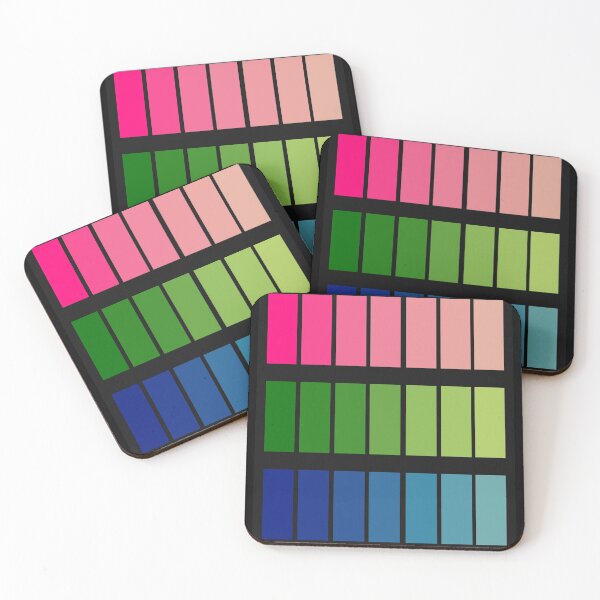 Item preview, Block Colour Gradient - Blue, Green, and Pink designed and sold by thesassypanda.