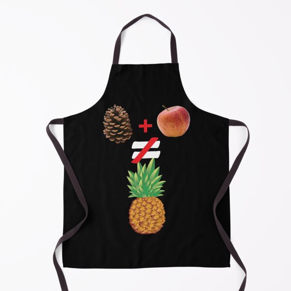 Item preview, Pine Cone Plus Apple Does Not Equal Pineapple - Fruit Summer designed and sold by KeysTreasures.