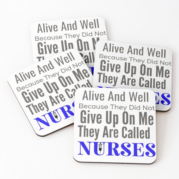 Item preview, The Nurses Did Not Give Up On Me designed and sold by Simple2simple.