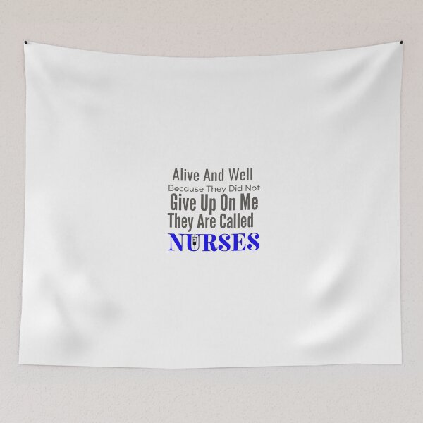 Item preview, The Nurses Did Not Give Up On Me designed and sold by Simple2simple.