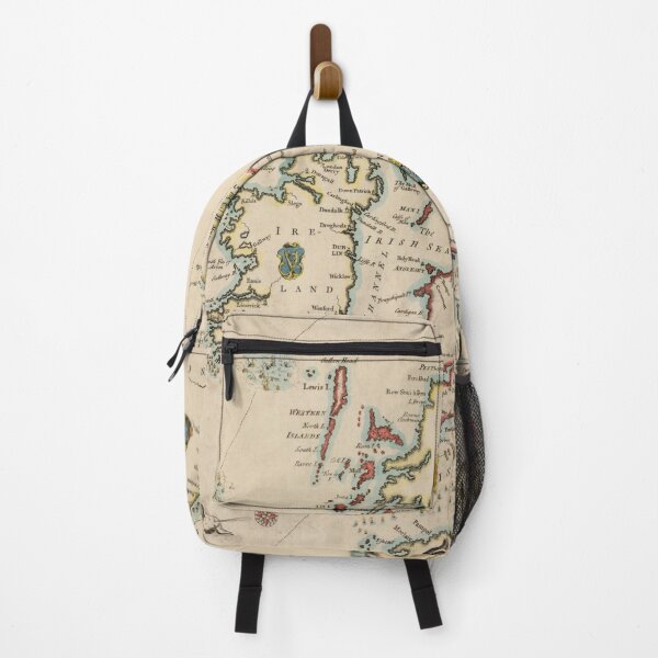 Item preview, Old British Isles Map (1739) Vintage England, Scotland & Ireland Atlas designed and sold by BravuraMedia.
