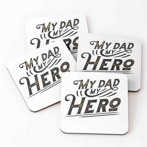 Item preview, My dad my hero designed and sold by gifttat.