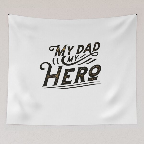 Item preview, My dad my hero designed and sold by gifttat.