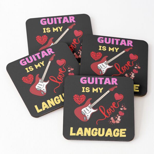 Item preview, Guitar Is My Love Lanuage designed and sold by BhavyaBathla.