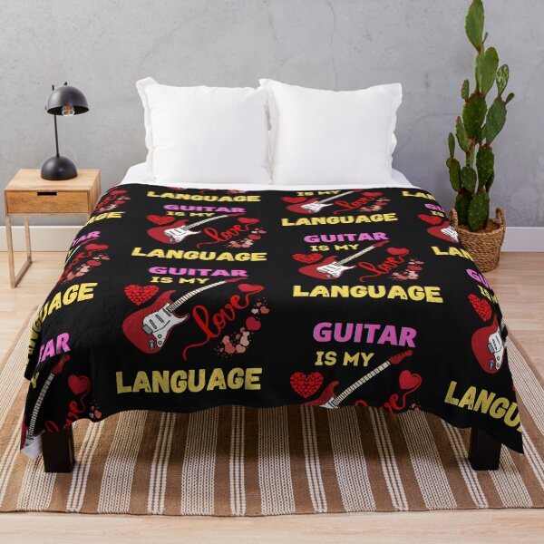 Item preview, Guitar Is My Love Lanuage designed and sold by BhavyaBathla.