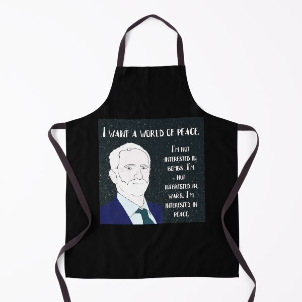 Item preview, Jeremy Corbyn Quote: "World Of Peace" designed and sold by RevolutionInPaint.