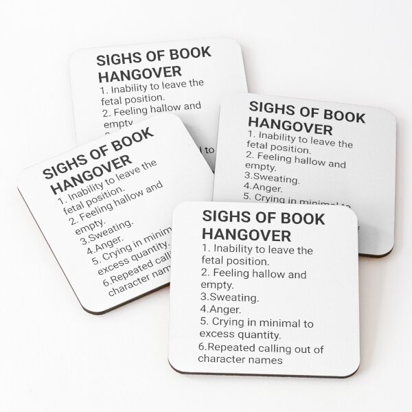 Item preview, Book hangover sighs designed and sold by Tej0711.