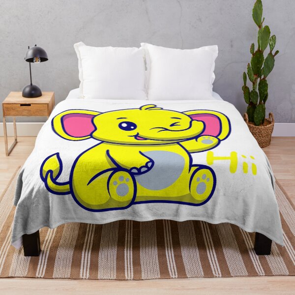Item preview, the baby elephant yellow designed and sold by your1ststore.