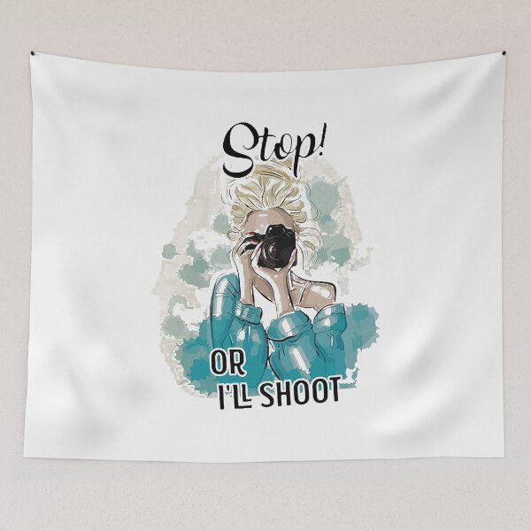 Item preview, THE GIRL STOP OR I'LL SHOOT  designed and sold by Ivanc3.